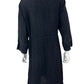 GRIZAS Black 100%  Linen Dress Size M