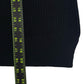 525 Black 100% Cotton Sweater Tank Size M