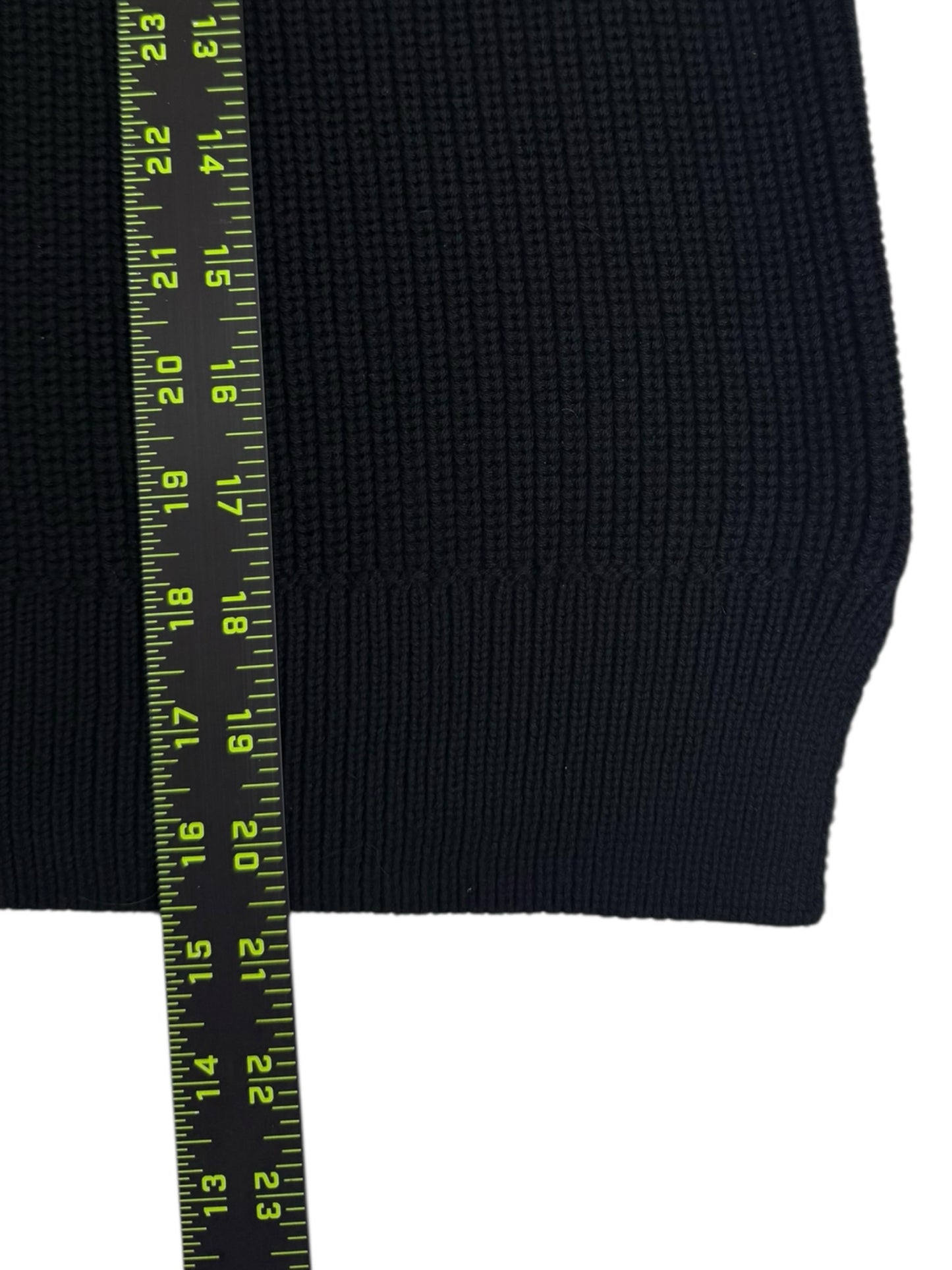 525 Black 100% Cotton Sweater Tank Size M