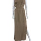 Michael Stars Brown 100% Cotton Gauze Maxi Dress Size S