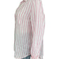 Frank & Eileen Pink and White Button-Down Shirt Size M