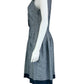 CYNTHIA ROWLEY Navy & White Workwear Dress Size 8