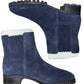Talbots New Navy Blue Tish Suede Ankle Booties Size 6.5