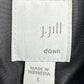 J. Jill Black and White Check Puffer Vest Size L