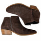 Jack Rogers Chocolate Brown Suede Bailee Booties Size 9