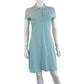 Lacoste Light Blue Pique Polo Dress Size 38