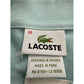 Lacoste Light Blue Pique Polo Dress Size 38