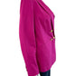 Talbots Fuchsia Linen Blend Double Breasted Blazer Size 6
