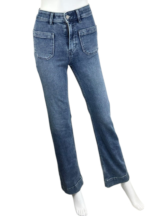 FAHERTY NWT Stretch Terry Patch Pocket Jeans Size 24