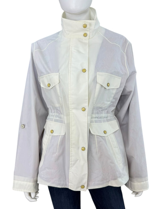 Peter Millar Element 4 Water Ivory Raincoat Size XL