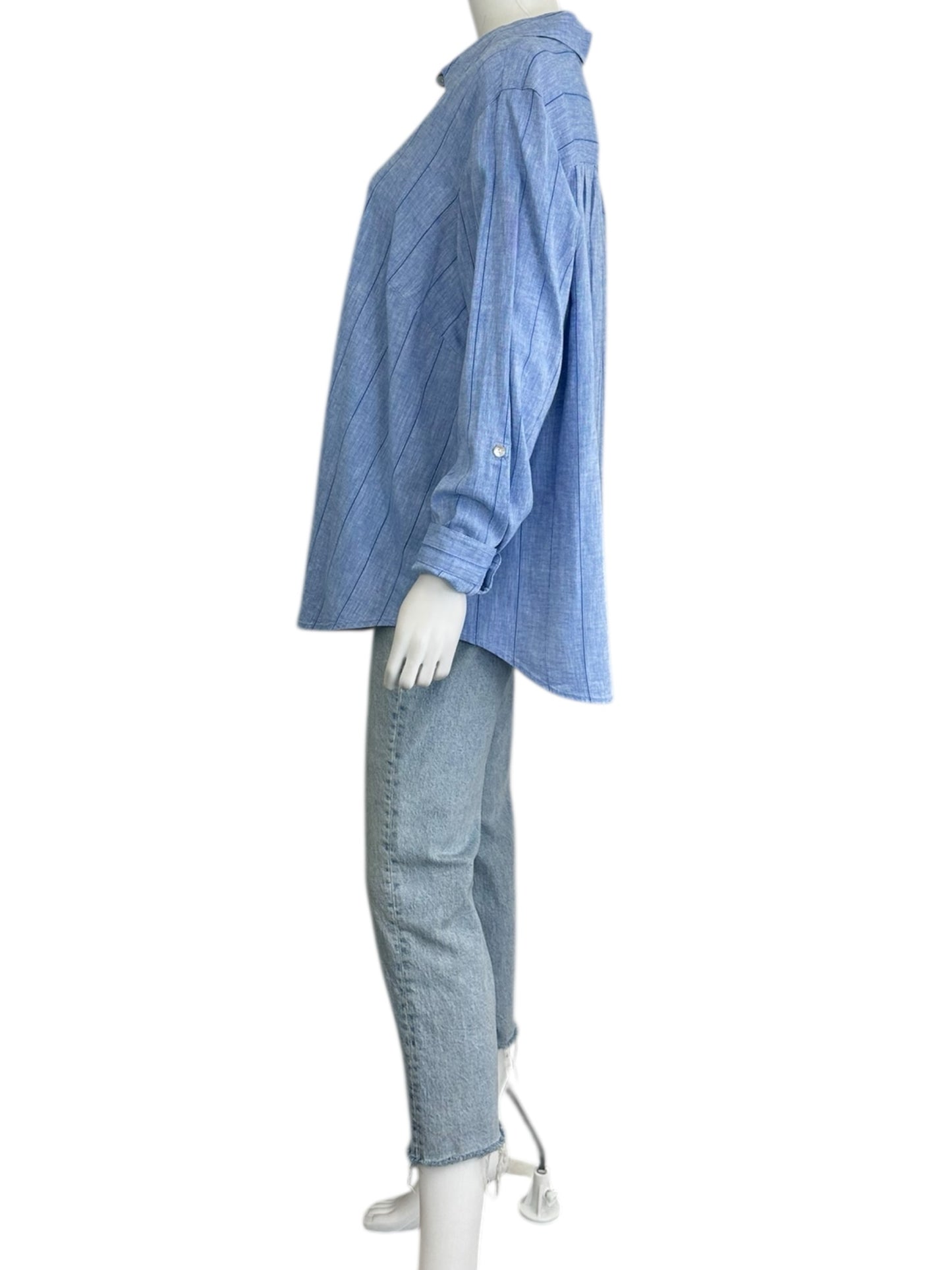 J. Jill Blue Button down Size XL