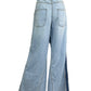 Johnny Was Wide Leg Embroidered Jeans Size 30