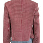 Talbots Red Wool Blend Tweed Jacket Size 10