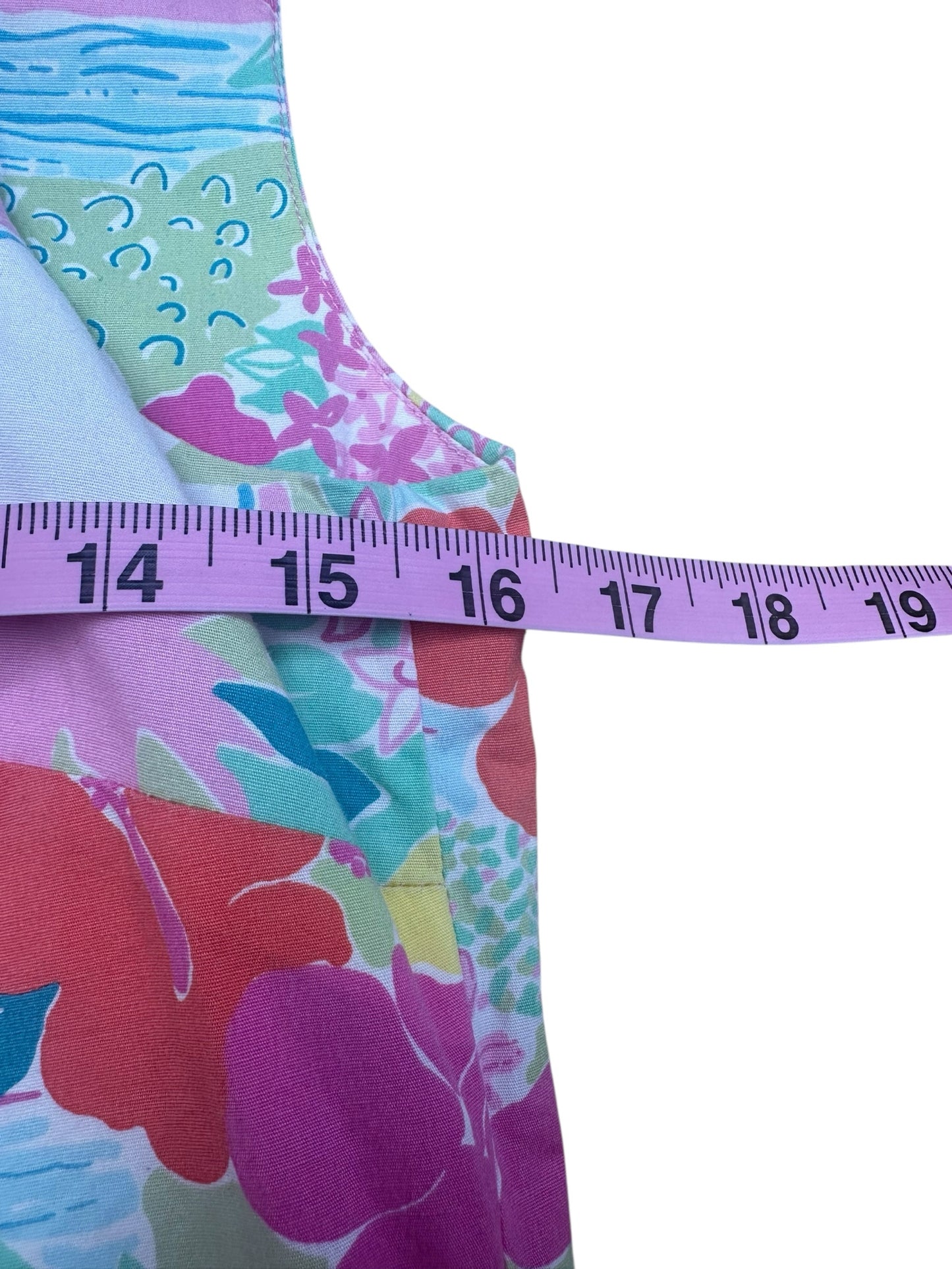 Lilly Pulitzer Floral Mini Dress Size 4