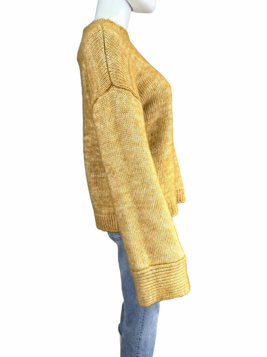 joie Yellow Wool Mohair Sweater Size S