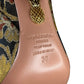 Aquazzura NWT Brookly Oriental Rose Brocade Booties Size 38