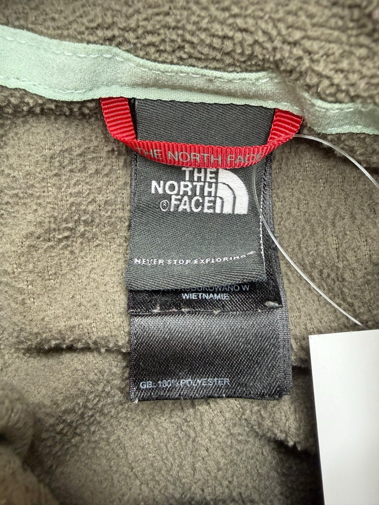 The North Face Green Quarter-Zip Fleece Pullover Jacket Size XL