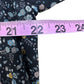 MAX STUDIO Black Floral Casual Dress Size XL