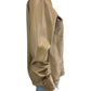 GOOD AMERICAN Tan Pleather Jacket- Casual Size S