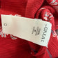 the great. Red Paisley Smocked Maxi Dress Size 0