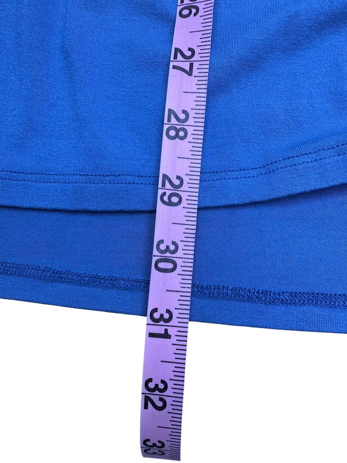 EILEEN FISHER Blue Knit Shirt Dress Size S
