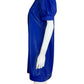alice & olivia Blue Faux Leather Mini Dress Size M