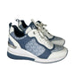 MICHAEL Michael Kors Blue Georgie Trainer High Top Sneakers Size 7