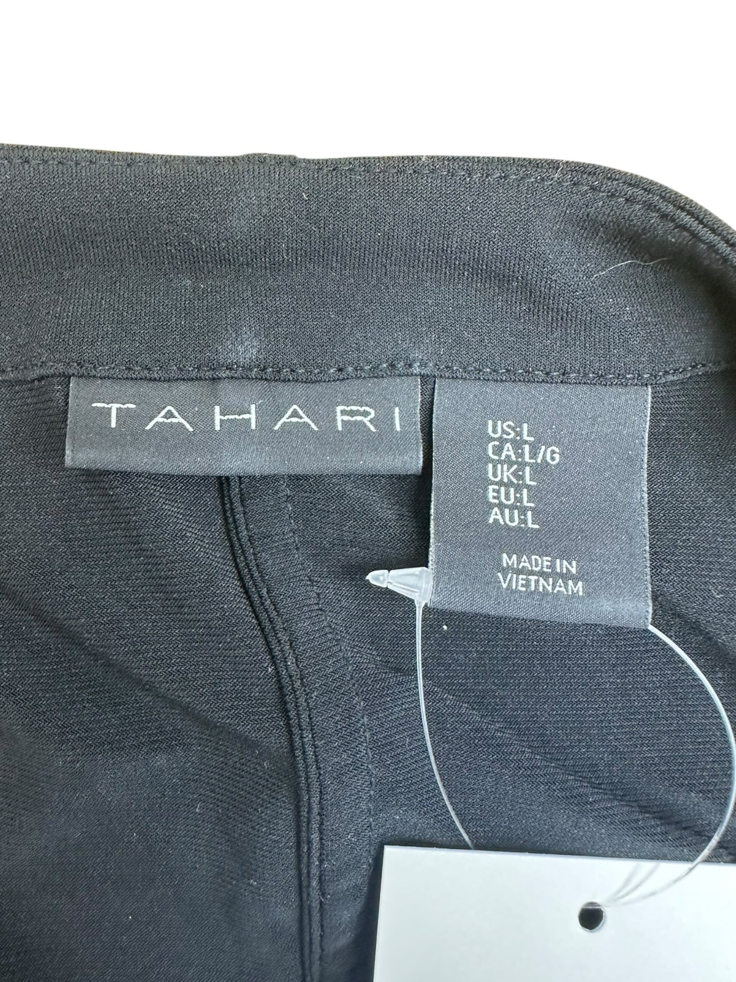 TAHARI Black Blouse Size L