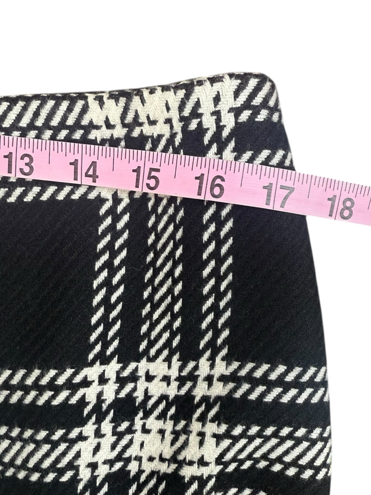 Talbots Black and White Skirt Size 12