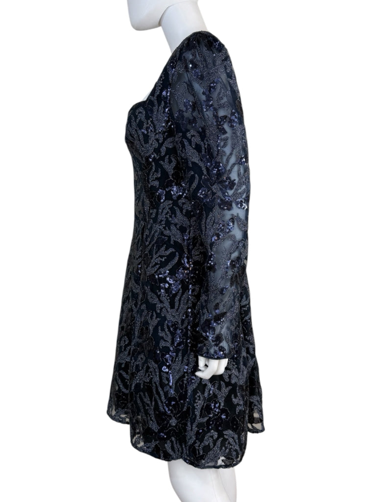 Dress the Population NWT Navy Brie Sequin Mini Dress Size XXL