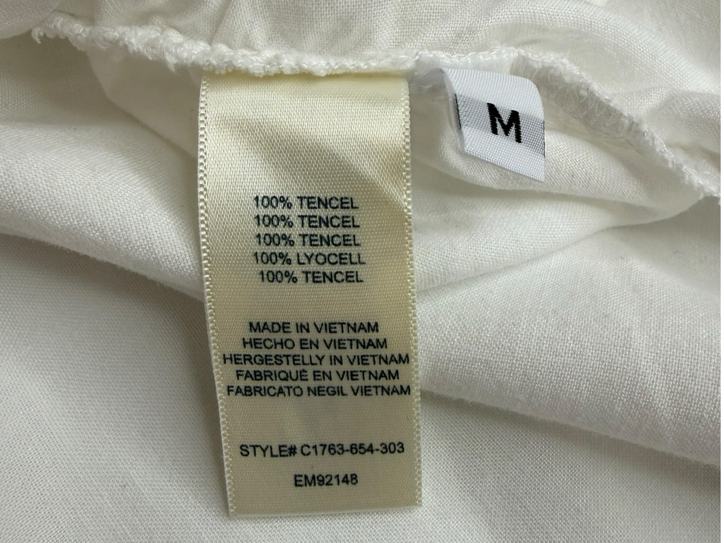 Cloth & Stone White Button-down Top Size M