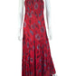 Free People Red Floral Sundress Size XS