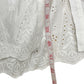 Spell Size White Floral Embroidered Flowy Dress XS BASE