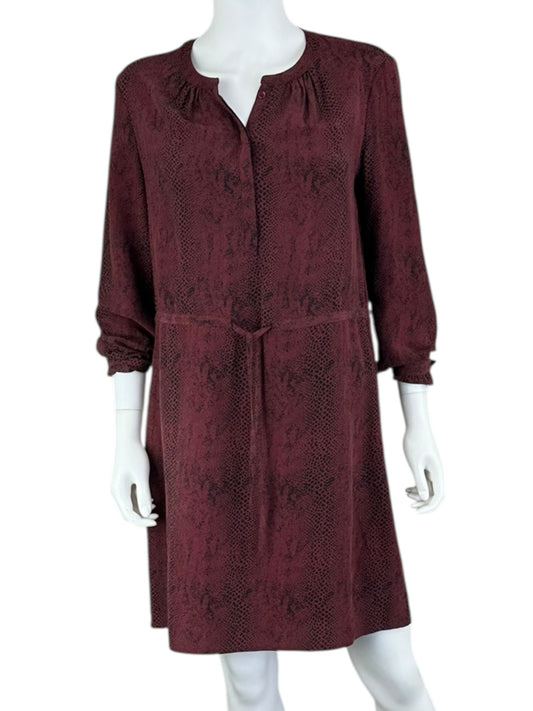 Rails 100% Silk Reptile Print Mini Dress Size S