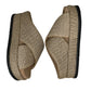 ROAM Cross Stack Raffia Platform Sandal Size 10