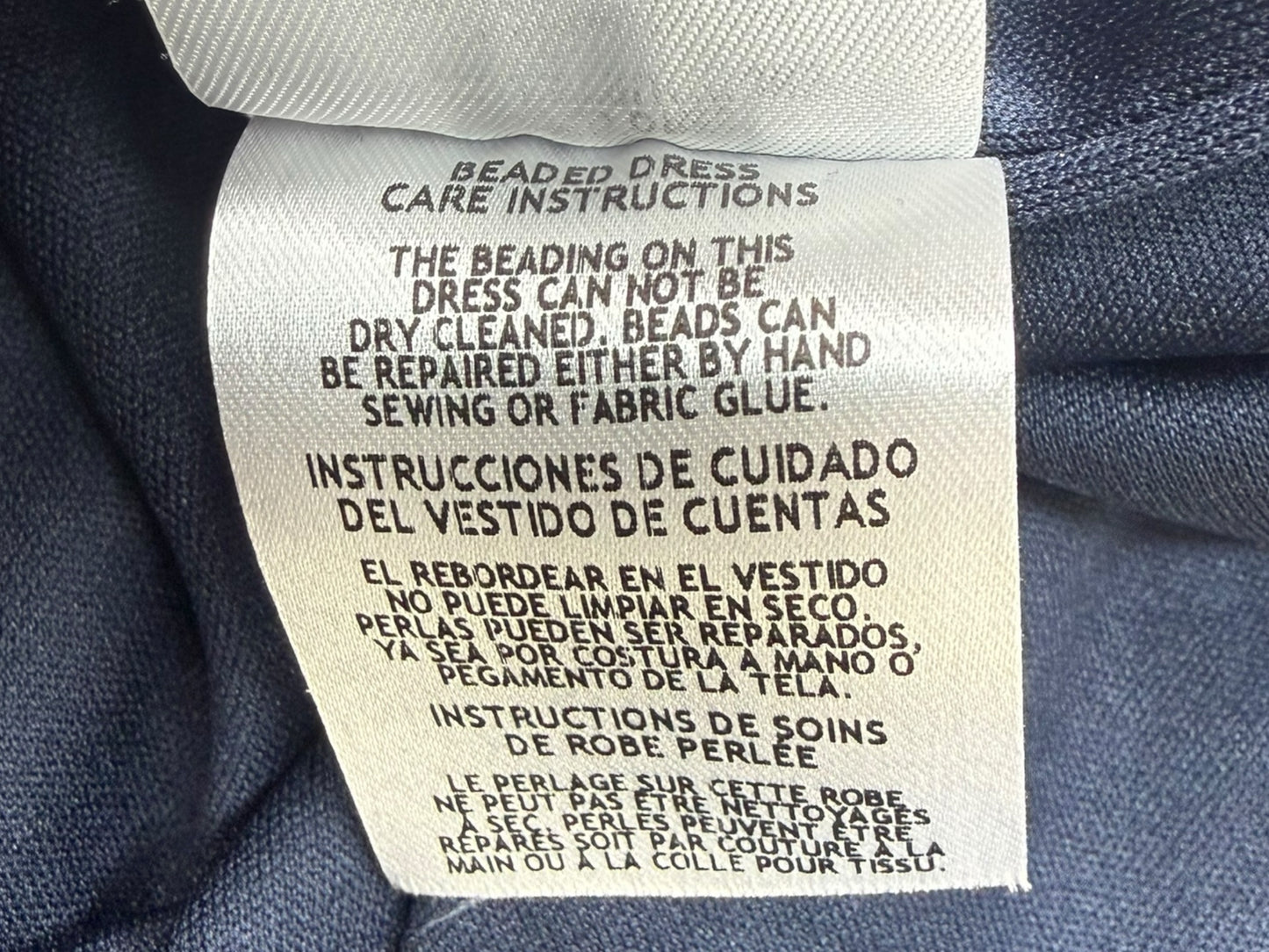 Betsy & Adam NWT Navy Cocktail Sheath Dress Size 4