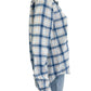 PAIGE 100% Cotton Blue Plaid Button-Down Size M