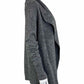 WHITE + WARREN 100% Cashmere Gray Cardigan Size L