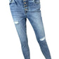 KUT from the Kloth Connie High Rise Ankle Skinny Jeans Size 2