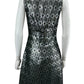 Tory Burch Silver Ryanne Cocktail Dress Size 2