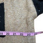JOHN + JENN NWT Brown Colorblock Turtleneck Sweater Size M