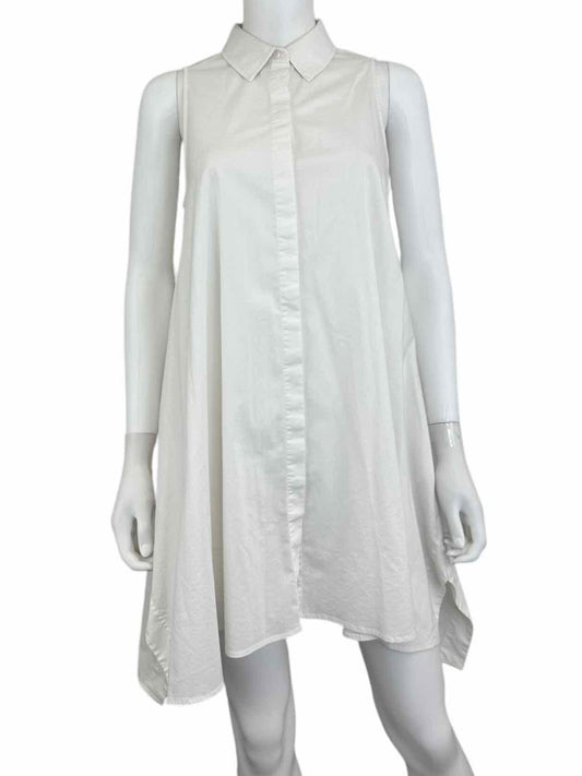 ANTONIO MELANI White Shirt Dress Size S