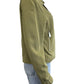 VIGOSS NWT Green Asymmetrical Zip Jacket Size L