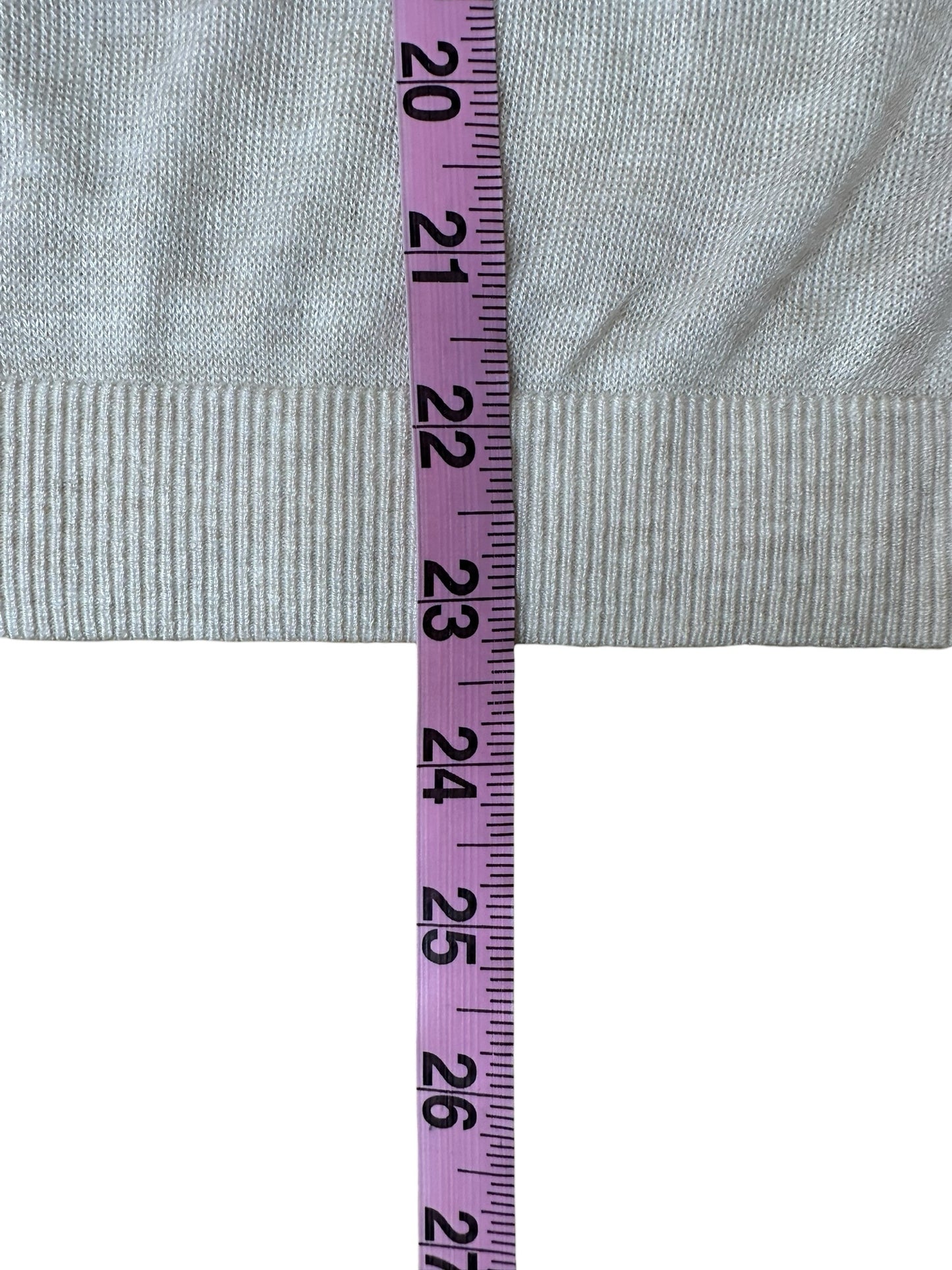 one grey day Tan and Cream Blocked Sweater NWT Size S