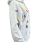 Supreme Gray Embroidered S Hoodie Size S