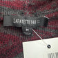 LAFAYETTE 148 NEW YORK Burgundy Wool Alpaca Blend Sweater Size M