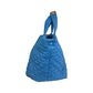 MZ WALLACE  Blue Quilted Medium Sutton Deluxe Designer Handbag