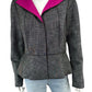 LAFAYETTE 148 NEW YORK Amanda Peplum Neoprene Jacket Size 12
