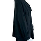 NIC & ZOE Black Knit Button-down Shirt Size XL