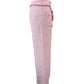 maje Pink Pirose Tweed Wide Leg Trousers Size 36